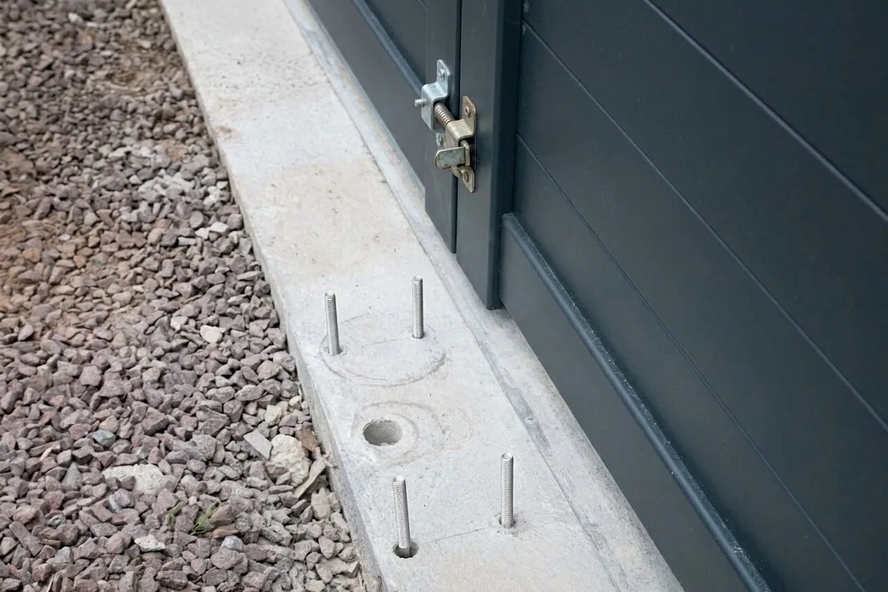 Motorisation portail, garage et volets à Meaux — avant (chantier 6) Motorisation portail, garage et volets à Meaux — avant (chantier 6)